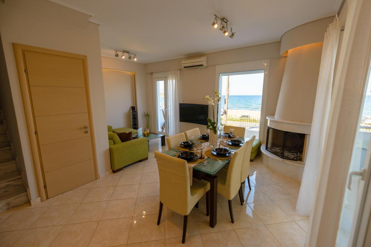 Lemoni Luxury Residence In Front Of The Sea Kechries 외부 사진