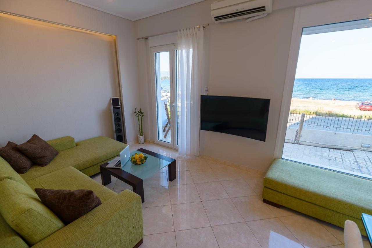 Lemoni Luxury Residence In Front Of The Sea Kechries 외부 사진