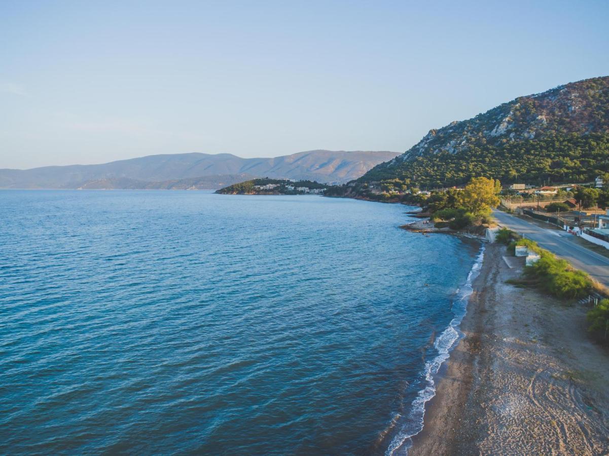 Lemoni Luxury Residence In Front Of The Sea Kechries 외부 사진