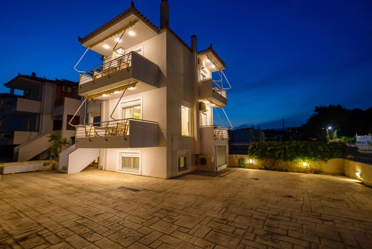Lemoni Luxury Residence In Front Of The Sea Kechries 외부 사진